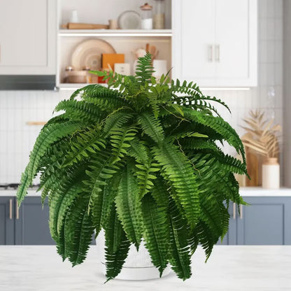 UV-bestandig og naturtro kunstig Boston Fern