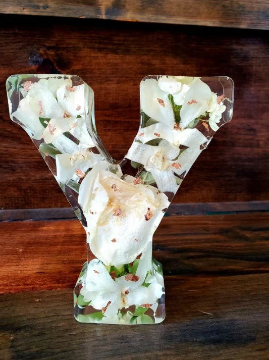 🌸 Blomstrete nattlys i harpiks