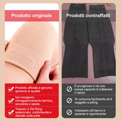 Lange behagelige og varme elastiske knebeskyttere