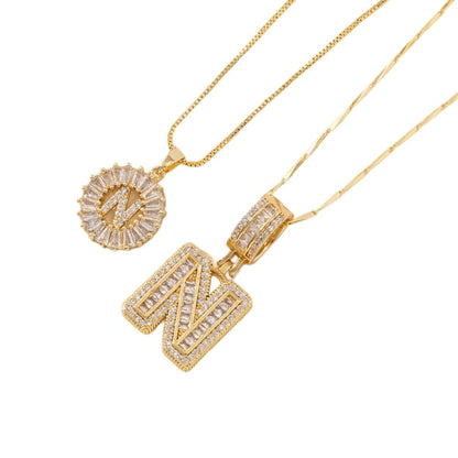 Alfabet Anheng Halskjede Sett