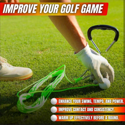 ⛳Sving som du mener det – når som helst, hvor som helst ⛳Golftreningsverktøy for drivere og jer