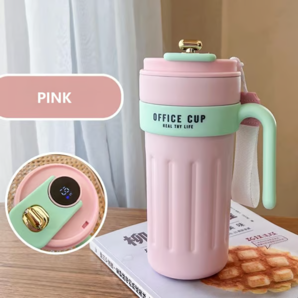 Kaffetermos med temperaturvisning