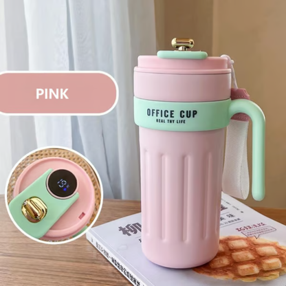 Kaffetermos med temperaturvisning