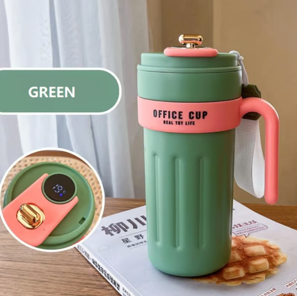 Kaffetermos med temperaturvisning