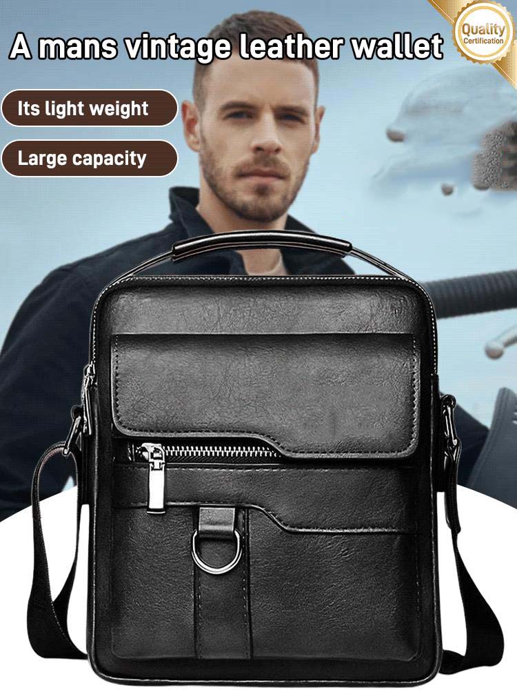 Business Casual Crossbody-veske for menn