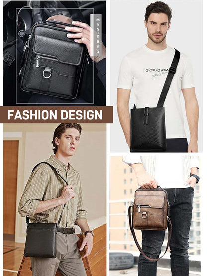 Business Casual Crossbody-veske for menn