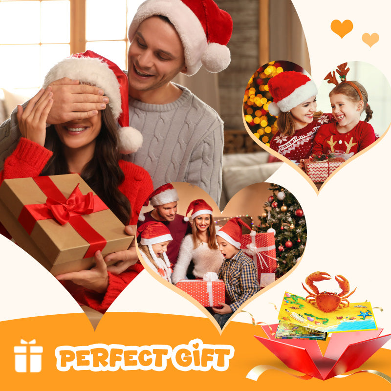 Pop-up-bøker for barn med dyretemaer